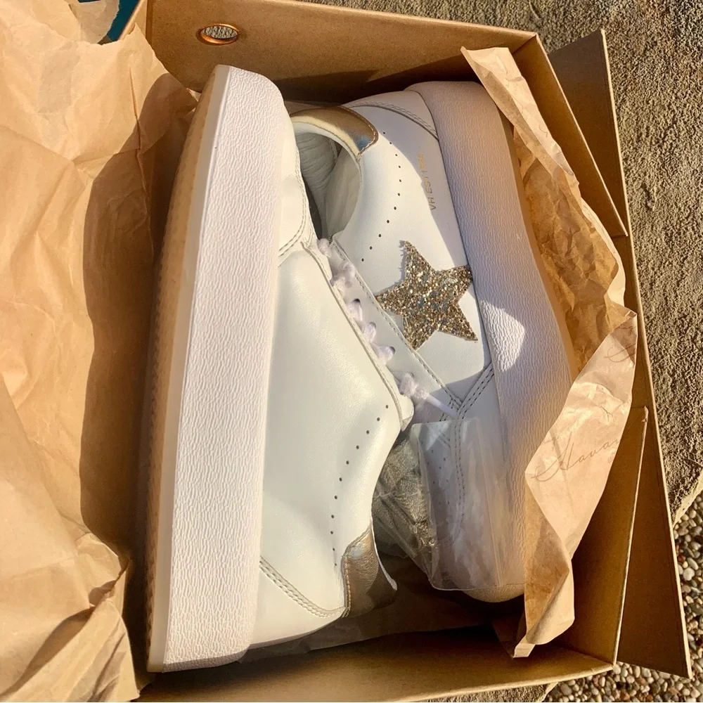 Vintage Havana Women's Ream Glitter Sneakers, 8.5 - Picture 2 of 11